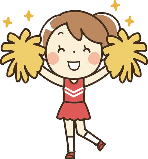 cheerleader clipart